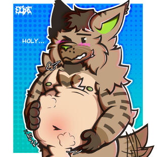 Elias's hefty dinner [Shaded]